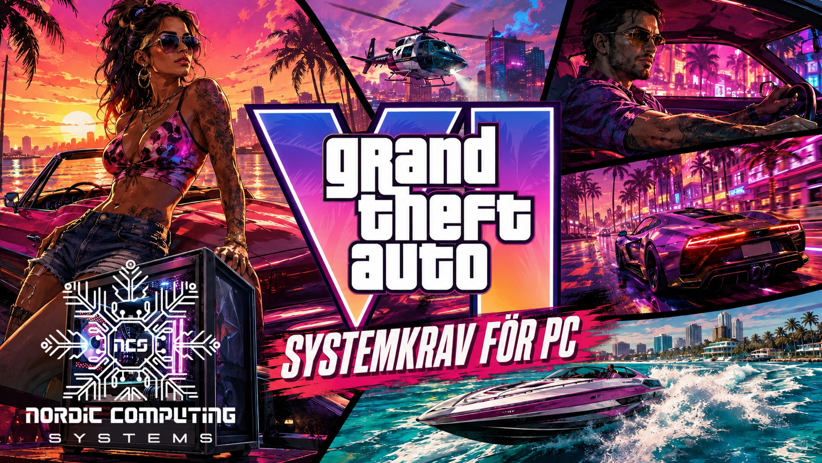 GTA 6 systemkrav för PC och gamingdator för Vice City