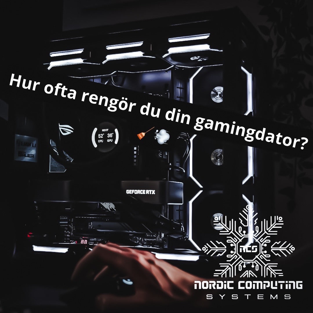 Hur ofta ska du rengöra din gamingdator? 🧹💨
