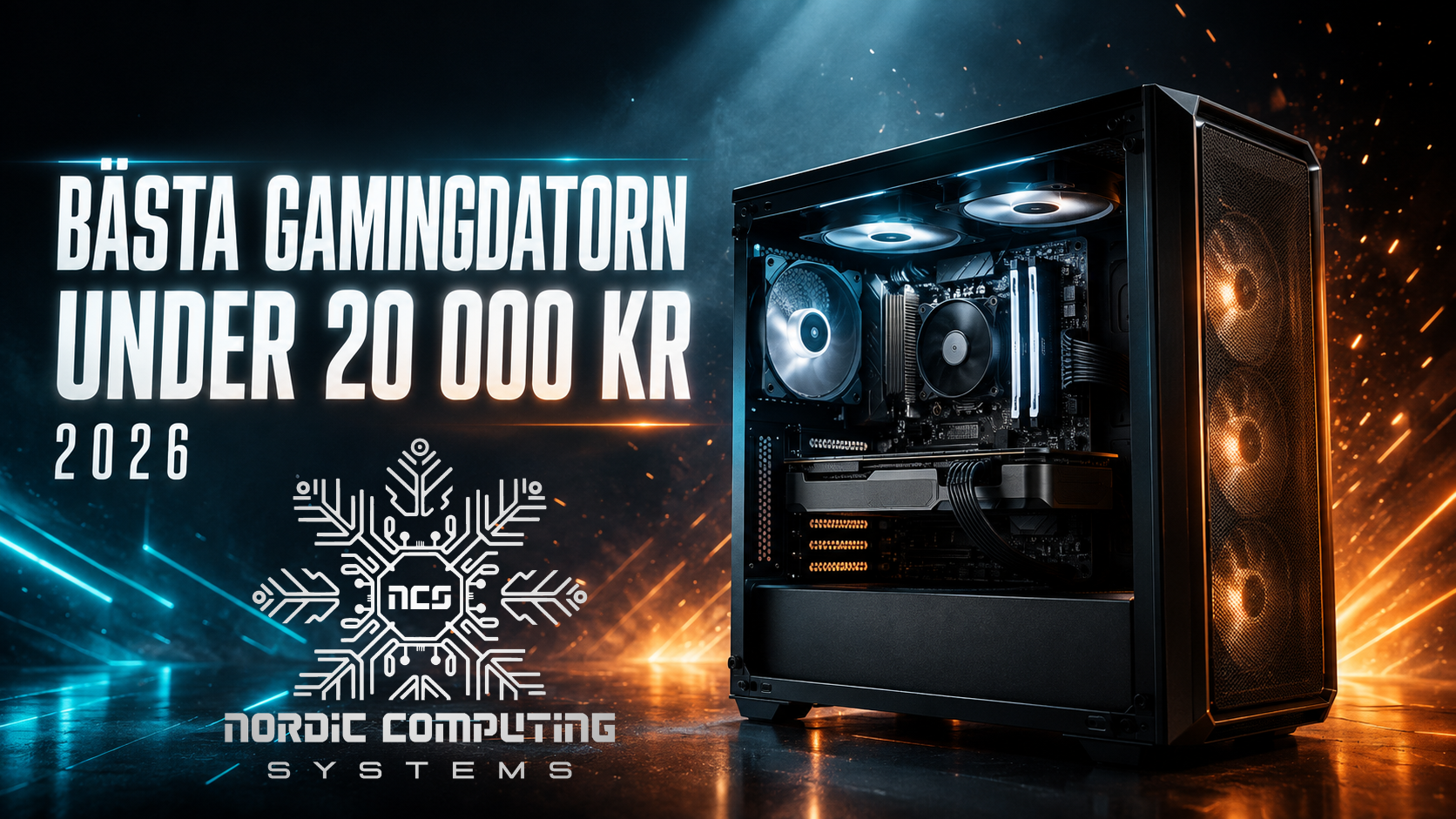 Bästa gamingdatorn under 20 000 kr 2026 för 1080p och 1440p gaming