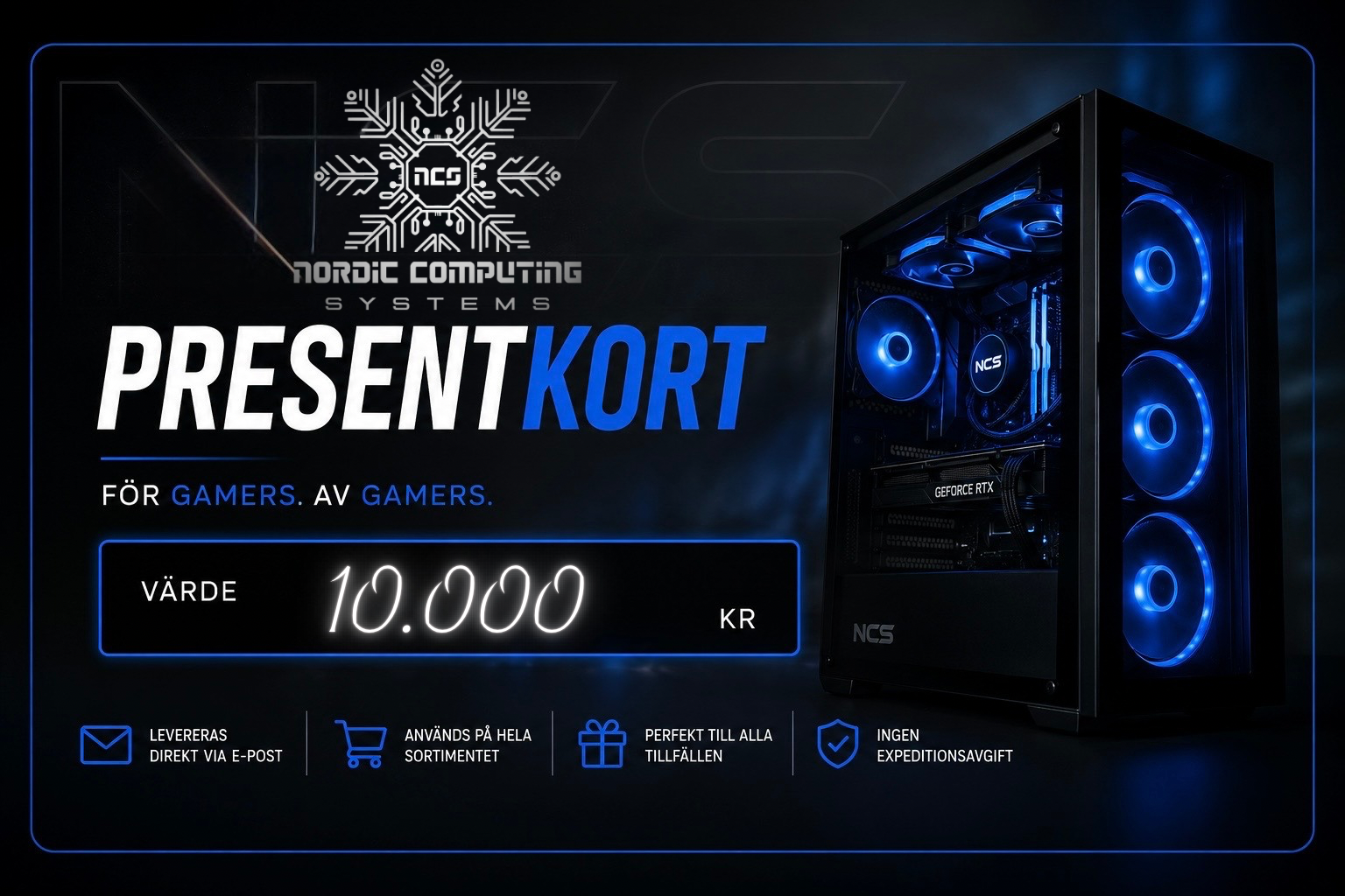 Nordic Computing Systems Presentkort Nordic Computing Systems