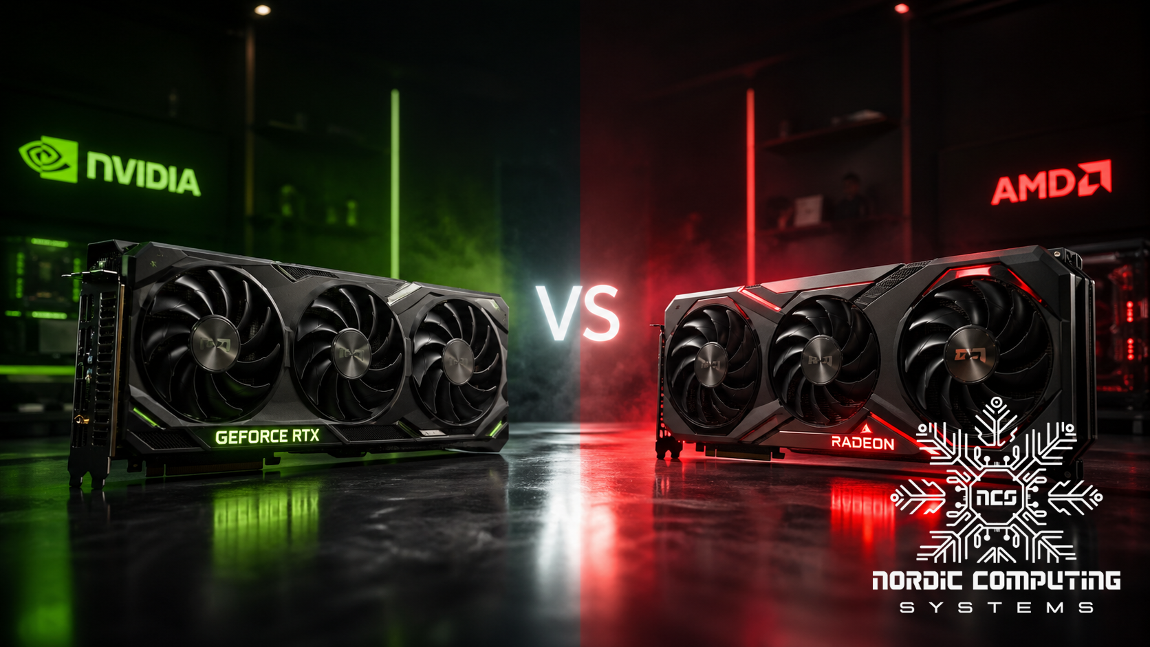 Nvidia eller AMD grafikkort 2026. Jämförelse mellan Nvidia och AMD grafikkort för gamingdator 2026