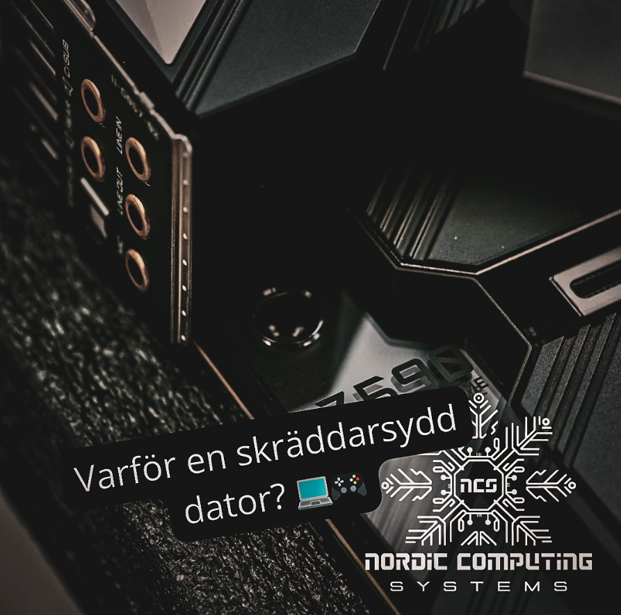 Varför välja en färdigbyggd, skräddarsydd dator?