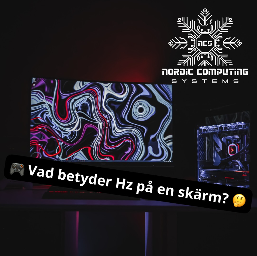 Vad betyder Hz på en skärm?