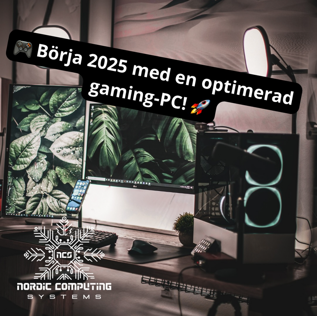 Börja 2025 med en optimerad gaming-PC!