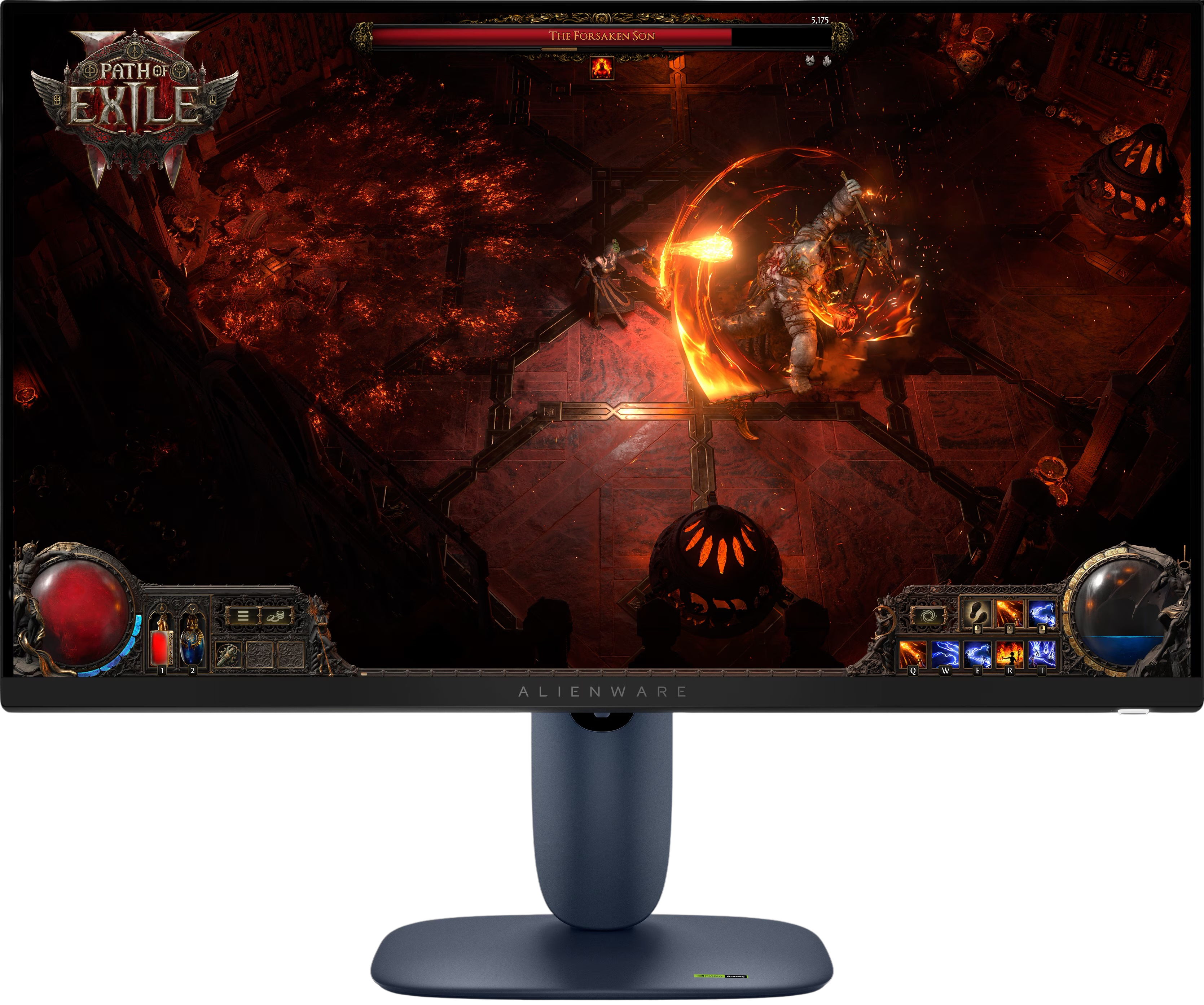 Alienware AW2725DM – 27” QHD (1440p) Fast IPS 180Hz