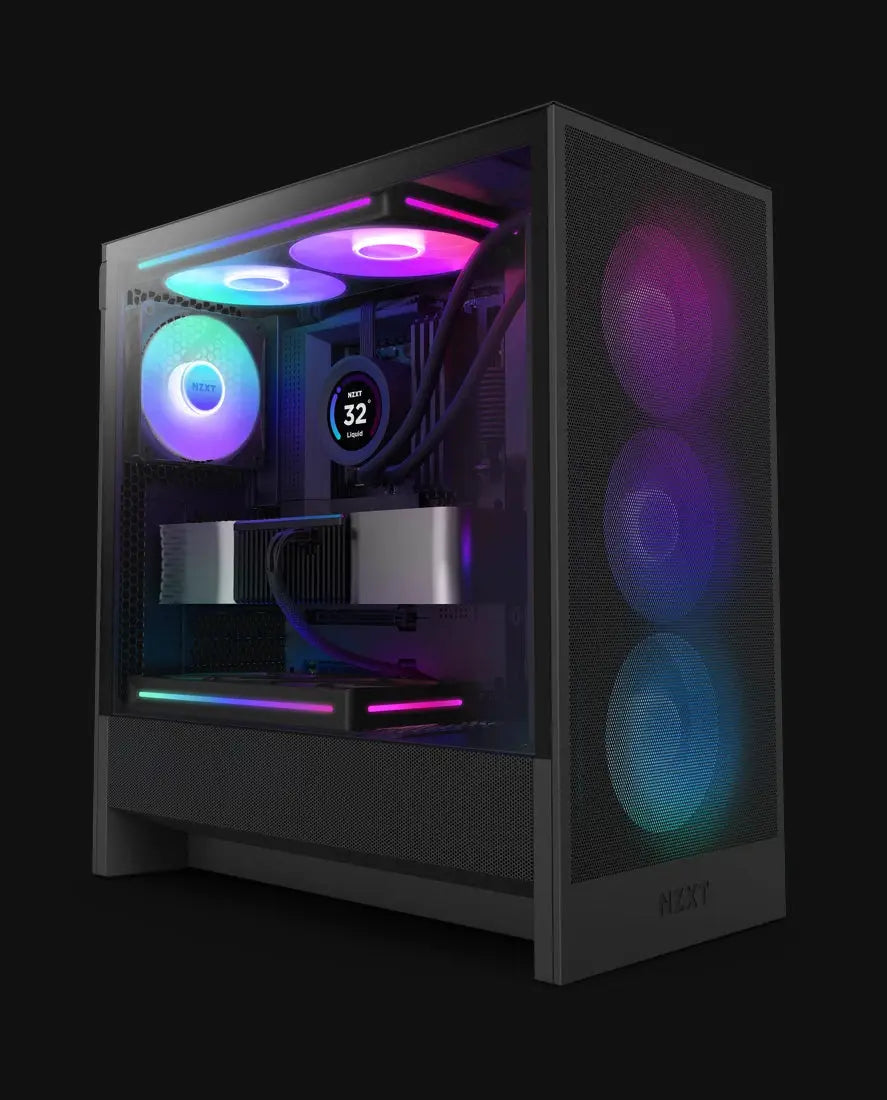 NCS gamingdator i svart RGB-utförande